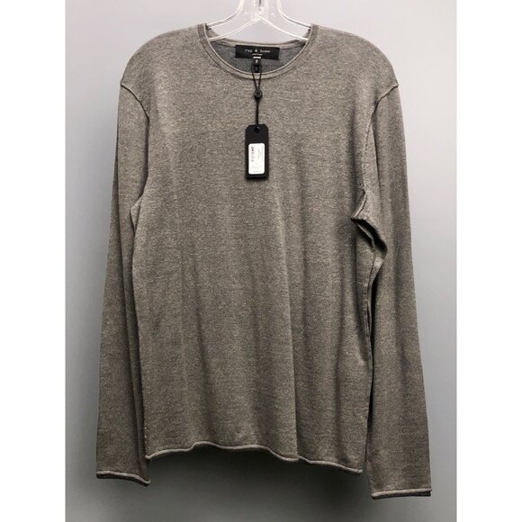 Rag & bone Merino Wool Trent Crewneck Sweater - Picture 4 of 10